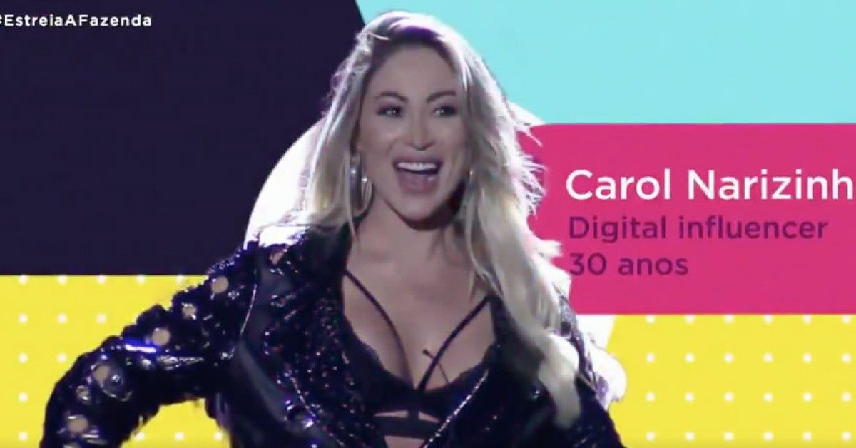 Carol Narizinho Digital Influencer 30 Anos Vote Na Fa